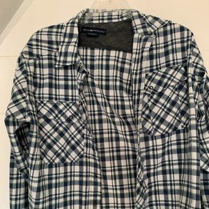 Mens button down shirt (M) two front pockets